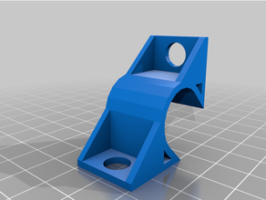tubo flessibile angolo morsetto 3d print model - Mito3D