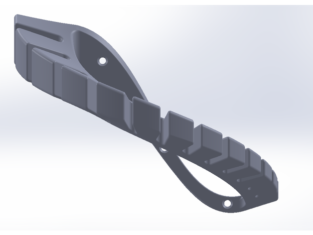spiral spanner wrench set holder 3D print model - Mito3D