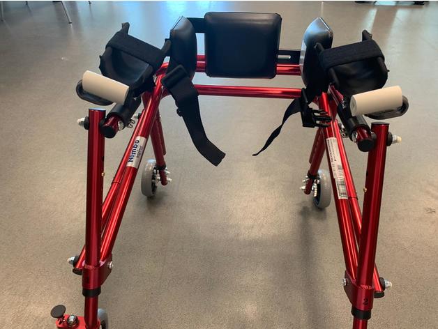 antebrachial Unterstützung Gehhilfe gießen assistiv Gerät Technologie Kinder Behinderung 3D print model - Mito3D