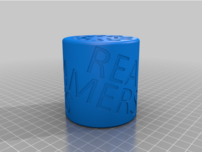 Reibahle Halter Unterstützung 3d print model - Mito3D