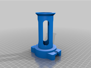 filament spool holder 2020 aluminum extrusion profile 3d printer 3d print model - Mito3D