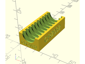 Customizável paramétrico botão célula bateria suporte ag10 ag13 caixa cr2032 lr44 lr54 3d print model - Mito3D