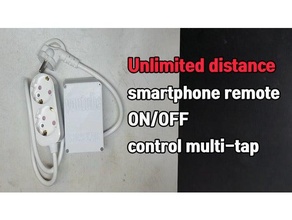 unlimited distance smartphone remote control multi-tap onoff 3d print model - Mito3D