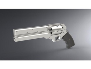 trigun pistola 45 anime puledro vash fuggi 3d print model - Mito3D