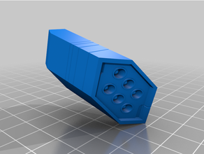 missile baccelli 3d print model - Mito3D