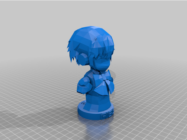 persona aigis bust 3d printing 3 3D print model - Mito3D