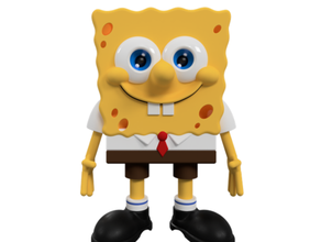 SpongeBob Bikini Unterteil Bob Patrick Star Schwamm Quadrat squrepants 3d print model - Mito3D