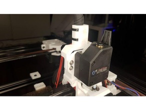 blv mgn cube x-carriage cable holder blv mgn blv mgn cube blv mod cable cable holder carriage 3d print model - Mito3D
