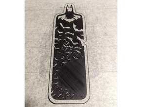 Batman segnalibro 3d print model - Mito3D