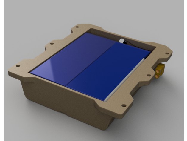 Carcasa Fall Mantel Batterie 3s 5000mah x2 500mah aa bateria Schlittschuh electrico 3D print model - Mito3D