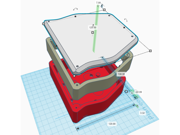 trampa cubierta vesc modular caja emtb trampaboard 3D print model - Mito3D