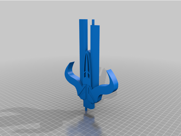 mandaloryalı özel kılıç yeniden düzenleme 3D print model - Mito3D
