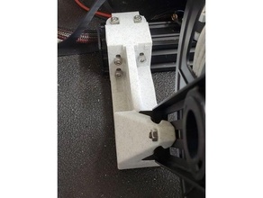 beefy ender 3 filament holder spool sidemount spoolholder 3d print model - Mito3D