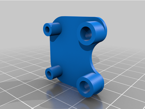 hiperluxo tiro aéreo componente bandejas molduras 3d print model - Mito3D