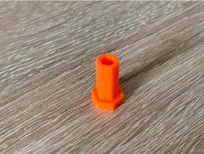 bit adapter 1 4 4mm screwdriver 3d print model - Mito3D