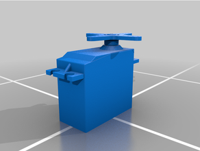 servo paralaxe 3d print model - Mito3D