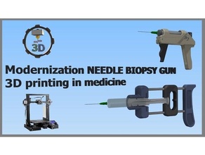 tiroides biopsia pistola 3d print model - Mito3D