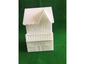 Haus Modell 3d print model - Mito3D