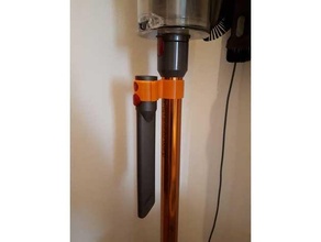dyson accessorio titolare supporto vite attaccamento v10 facile Stampa domestico viti arancia In piedi vuoto più pulito 3d print model - Mito3D