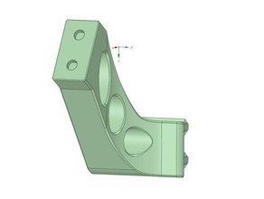 ender3 pro filament spool holder ender 3 3d print model - Mito3D