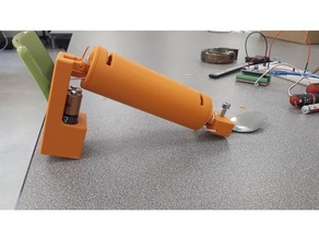 anti tremor cuchara tenedor apoyo cuill tremblement asistencial dispositivo tecnología soporte temblor 3d print model - Mito3D