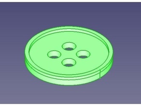 button 3d print model - Mito3D