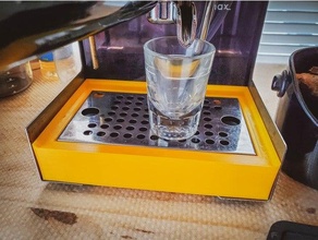 gaggia classic drip tray espresso machine parts 3d print model - Mito3D