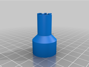 braun liquidificador acoplador substituição substituições 3d print model - Mito3D