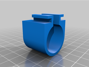 Kulp destek duş sütun Grohe 3d print model - Mito3D