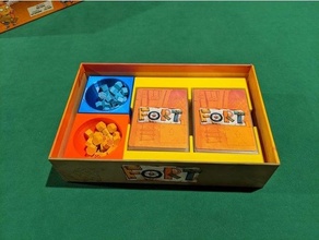 organizer fort boardgame 3d print model - Mito3D