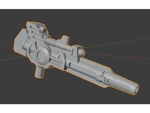 Transformator schludrig Gewehr Fidreams Repoduktion Spielzeug Zubehörteil Transformer 3d print model - Mito3D
