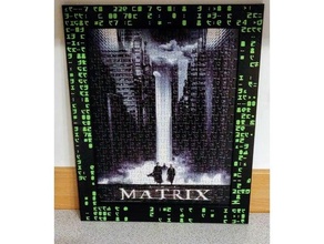 matrix frame reloaded style picture puzzle 3d print model - Mito3D
