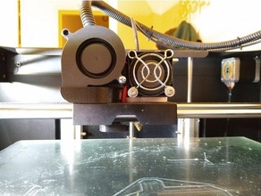 Colido x3045 Ventilator Schicht Leitung montieren 3d print model - Mito3D