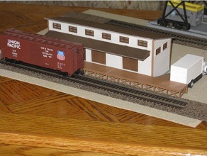 ho escala ferrocarril transferir 3d print model - Mito3D