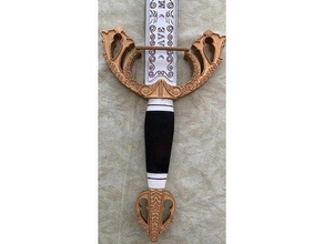 tizona - el cid sword master sword spanish sword 3d print model - Mito3D