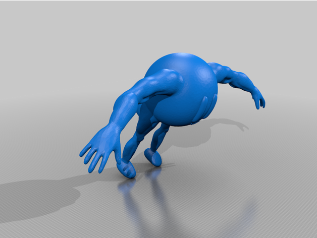 chamois Kirby 3D print model - Mito3D