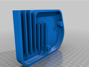 ender3 Pro v2 ventilador silenciador 3d print model - Mito3D