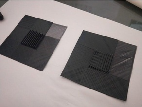 thickness test 9 cm x9 3d print model - Mito3D