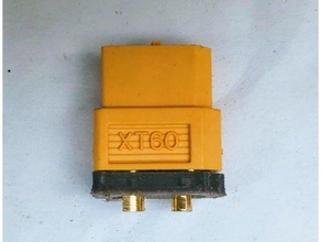 xt60 hembra tarjeta circuito impreso espaciador montar 3d print model - Mito3D