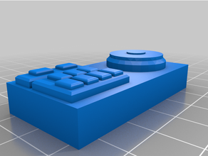 beatmania controlador llavero llaveros llave cadena 3d print model - Mito3D