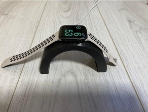 apple watch series 5 charging stand 3d print model - Mito3D