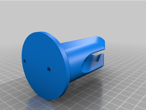 Unterstützung pommeau Dusche 3d print model - Mito3D