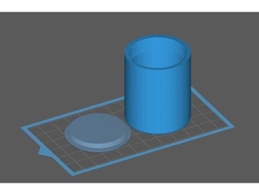 resin container cap 3d print model - Mito3D