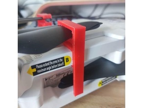 Hubsan zino hélice suporte 3d print model - Mito3D