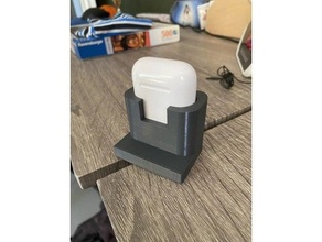 Airpods Halter Unterstützung Laden Bahnhof Ladegerät Stand 3d print model - Mito3D