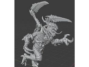 ascended space knight 40k genestealer cult cults gsc warhammer40k warhammer 3d print model - Mito3D