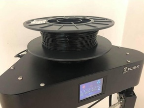 flsun q5 filament bobine titulaire soutien v2 horizontal 3d print model - Mito3D