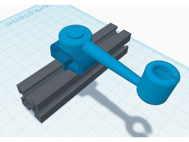 Ender 3 Direkte Fahrt Filament leiten 2020 3d Drucker Extrusion montieren slot Realität Phunxter Steamphunxter 3D print model - Mito3D
