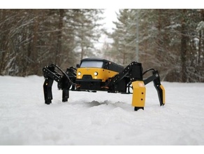 yürüme uaz rezerv arduino mekanik robot 3d print model - Mito3D