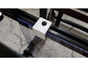 4mm Plexiglas Acryl Extrusion Halter Unterstützung 2020 blv mgn mod montieren 3d print model - Mito3D